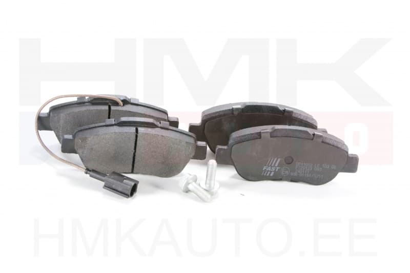 Piduriklotside komplekt eesmine Citroen Nemo / Fiat Fiorino/ Peugeot Bipper