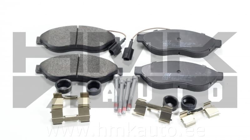 Piduriklotside komplekt eesmine Jumper/Boxer/Ducato 2006- 15" ratas (2 anduriga)