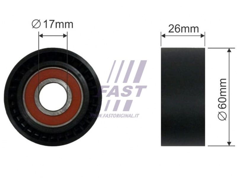 Mitmikkiilrihma pinguti rull Peugeot/Citroen 1,6HDi