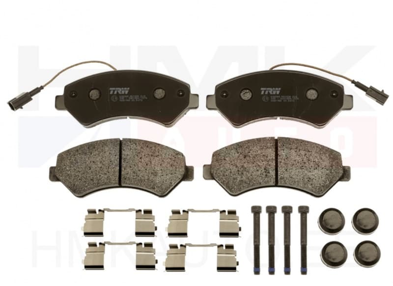 Piduriklotside komplekt eesmine Jumper/Boxer/Ducato 2011- 16" ratas (2 anduriga)