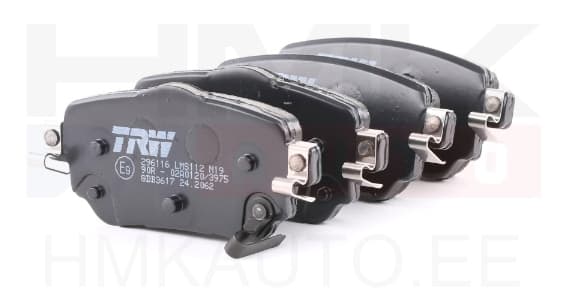 Piduriklotside komplekt tagumine Renault Kadjar/Nissan Qashqai II, X-Trail III