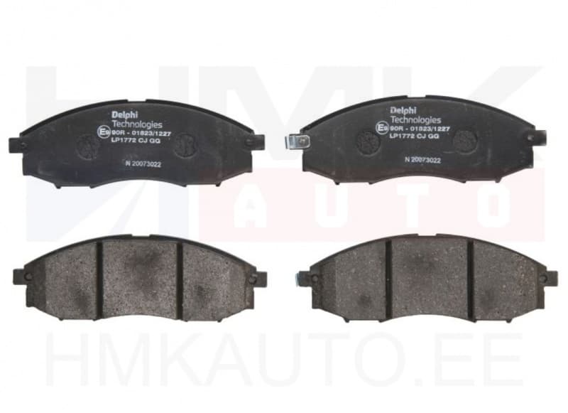 Piduriklotside komplekt eesmine Nissan Navara/Pathfinder