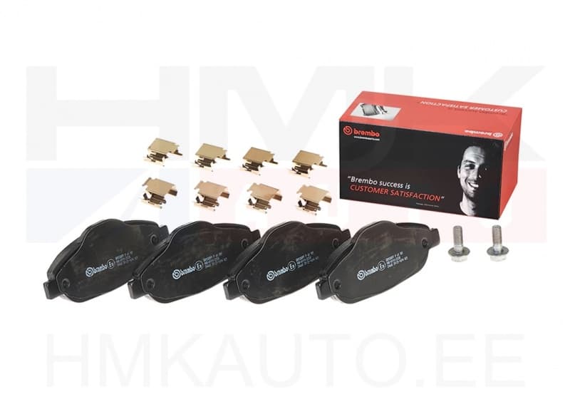 Piduriklotside komplekt eesmine Peugeot 308/3008