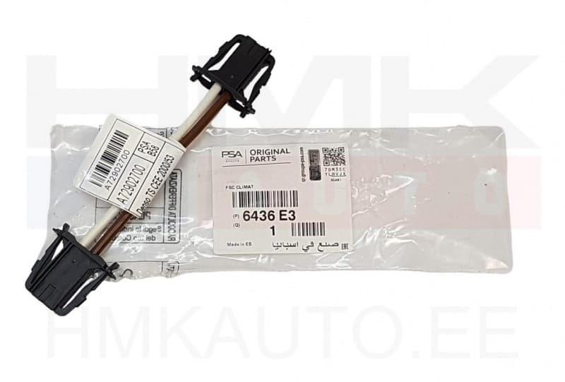 Ahjureostaadi juhe/pistikud OEM Citroen/Peugeot  2-klemmi