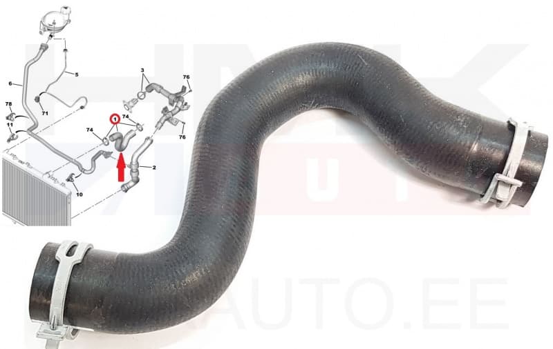 Jahutusvedeliku lõdvik OEM Citroen/Peugeot