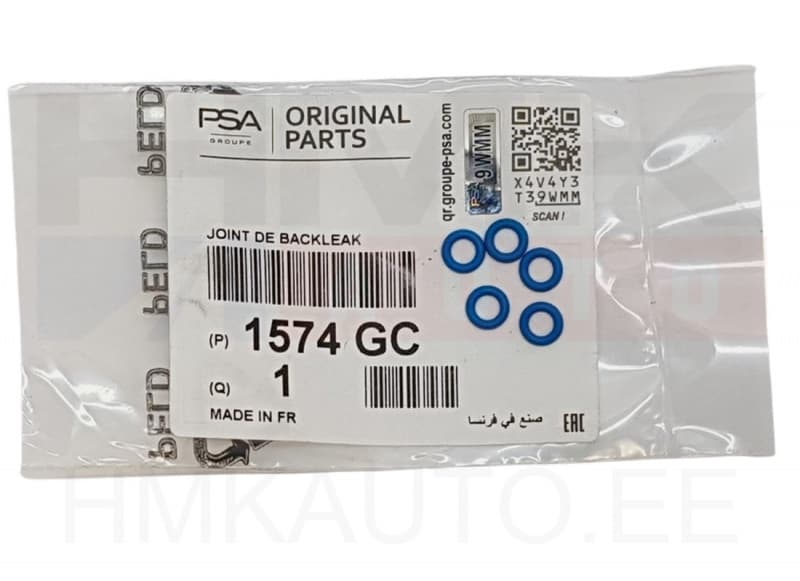 Pihusti tagasivoolutoru tihendikomplekt OEM Citroen/Peugeot DW10C