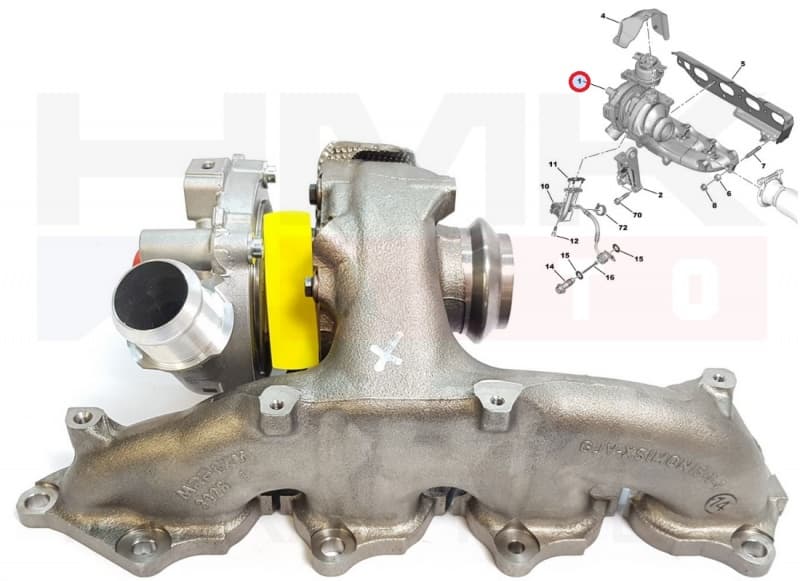 Turbolaadur OEM Citroen/Peugeot 2,0HDi