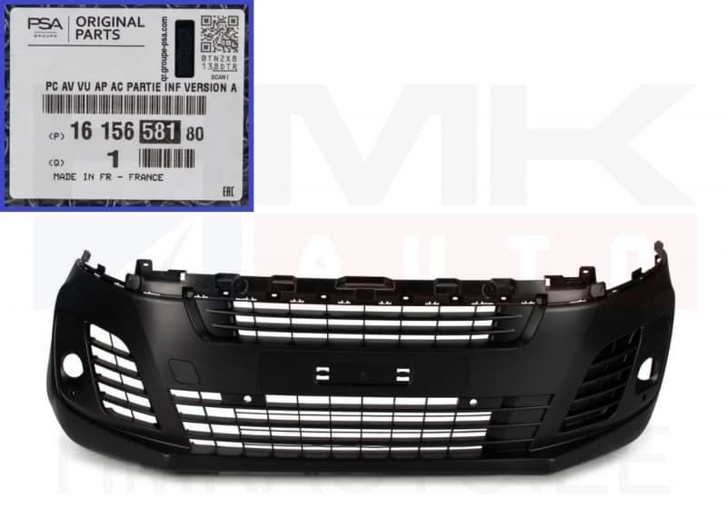 Esistange OEM Citroen Jumpy/Peugeot Expert 2016-  (udutuledega,+park)