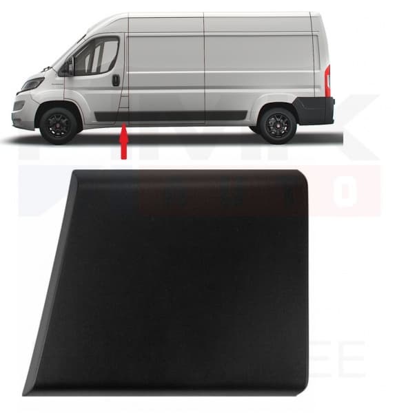 Ukseposti (B-piilari) liist vasak OEM Jumper/Boxer/Ducato 2018- (L1-L2-L3)