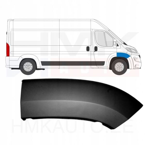 'Esitiiva liist parem OEM Jumper/Boxer/Ducato 2018- (must)