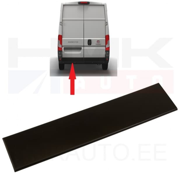 Tagaukse liist vasak OEM Jumper/Boxer/Ducato 2018- (must)