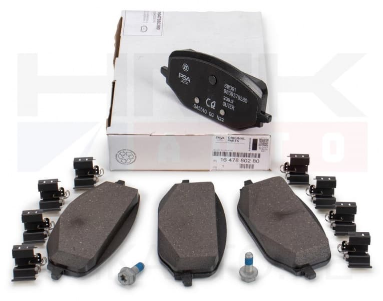 Piduriklotside komplekt eesmine OEM Citroen/Peugeot 2018-