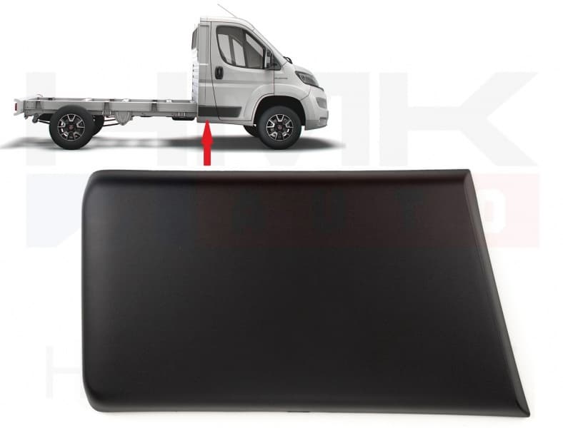 Ukseposti (B-piilari) liist parem Jumper/Boxer/Ducato 2018- (Single Cab)