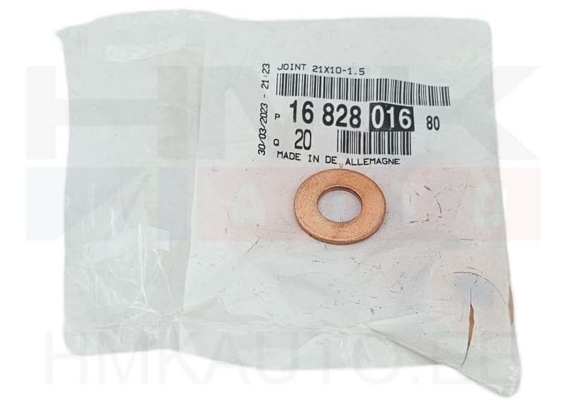 Õlikorgi tihendiseib 10mm OEM Citroen/Peugeot 10x21-1,5