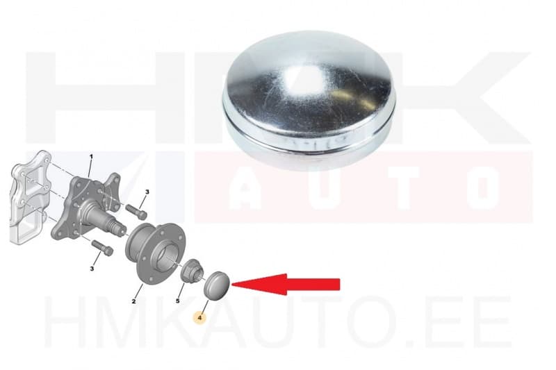 Tagarattalaagri kaitsekork OEM Jumper/Boxer/Ducato 2006-