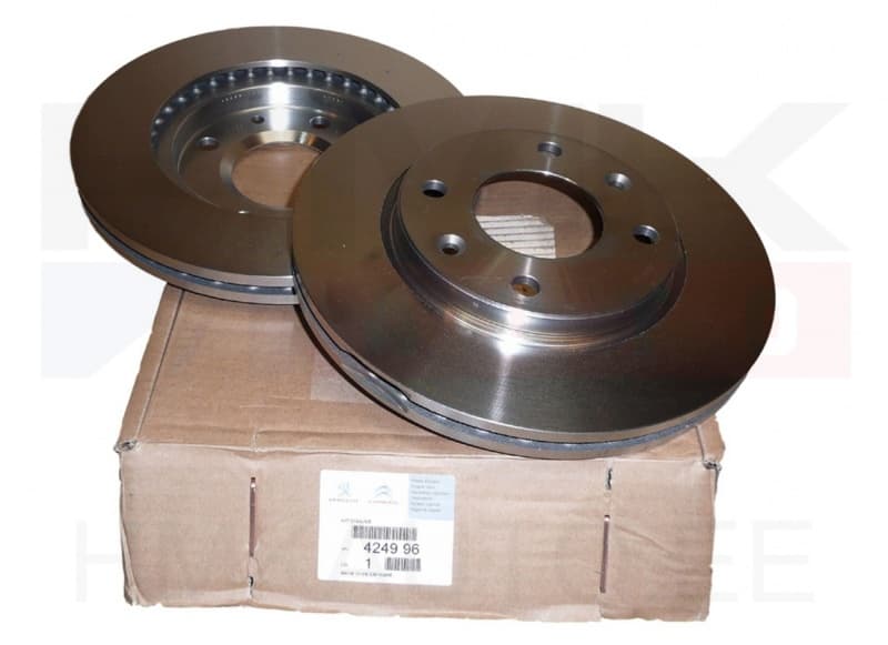 Piduriketaste komplekt (2tk) eesmine OEM Citroen Saxo, Xsara, AX, ZX / Peugeot 106, 205, 206, 306, 309