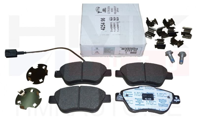 Piduriklotside komplekt eesmine OEM Nemo/Bipper/Fiorino