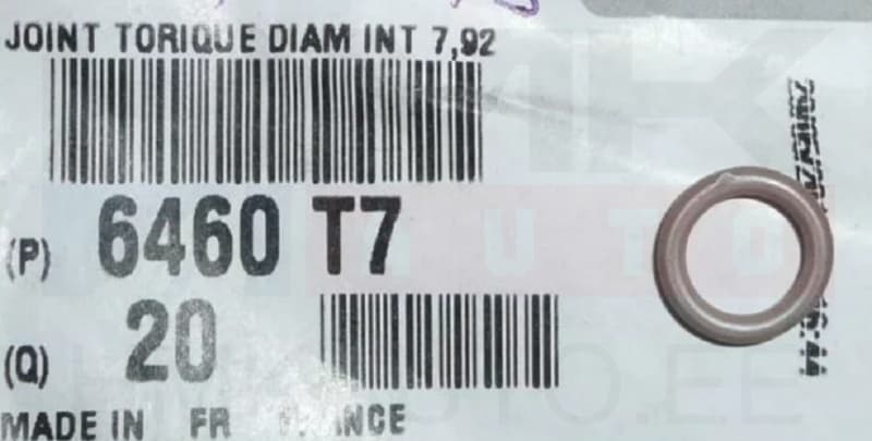 A/C toru tihend  7,92x OEM Citroen/Peugeot