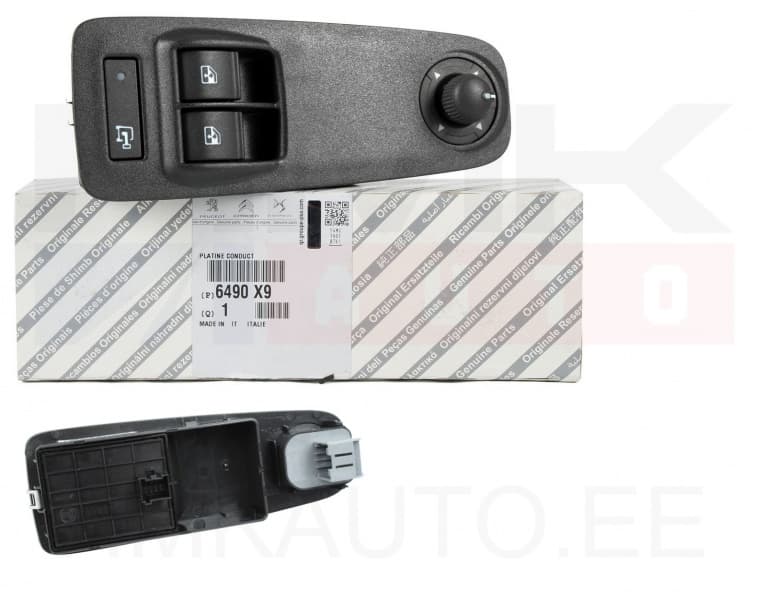 Klaasitõstuki ja peegli lüliti vasak OEM Jumper/Boxer/Ducato 2006-11