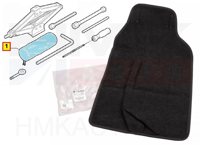 Tungraua ja tööriistade kott OEM Jumper/Boxer/Ducato 2006-