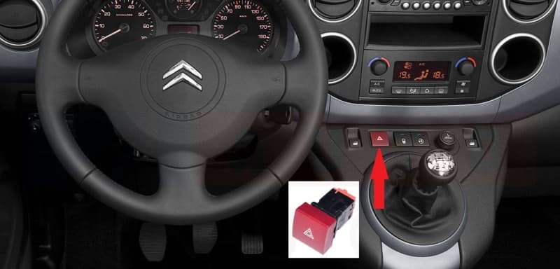 Ohutulede lüliti OEM Berlingo/Partner 2008-