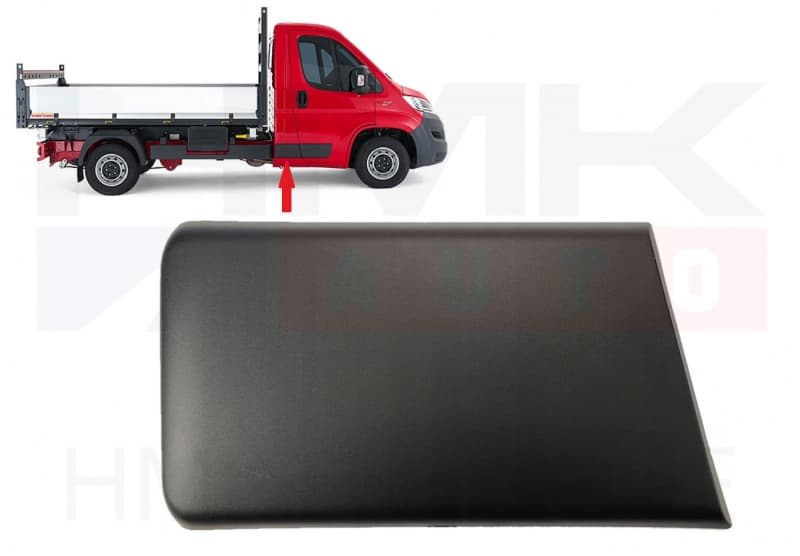 Ukseposti (B-piilari) liist parem OEM Jumper/Boxer/Ducato 2006- (Single Cab)