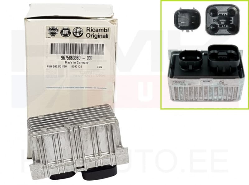 Eelsüüteküünalde relee OEM Jumper/Boxer/Transit 2,2HDI 2011-  Euro5