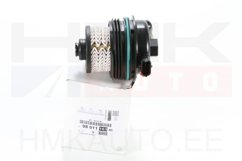 Kütusefiltri kaas koos filtriga OEM Citroen/Peugeot 1,6HDi/2,0HDi EURO6