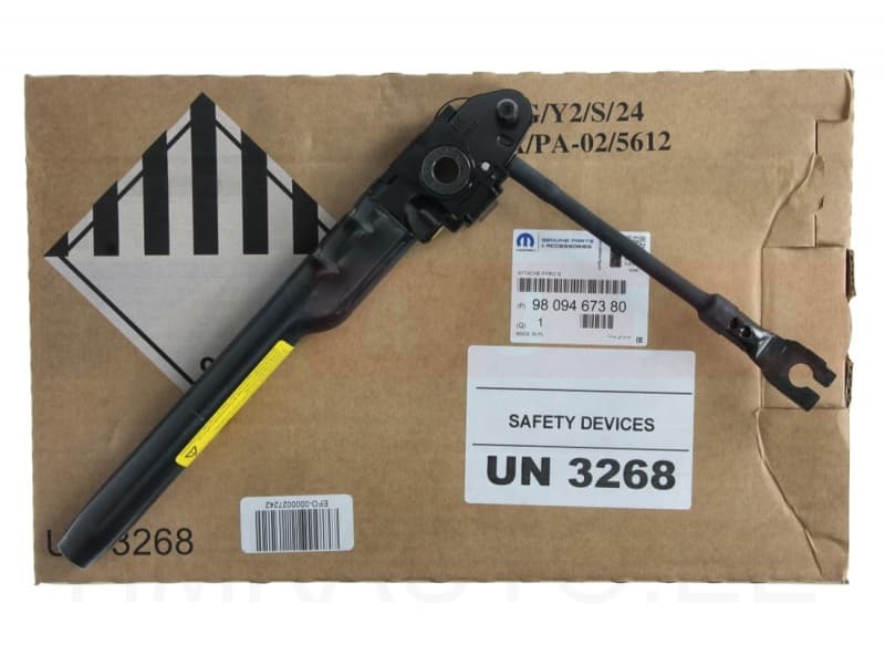 Turvavöö eelpinguti eesmine vasak OEM Citroen Berlingo/Peugeot Rifter 2018-