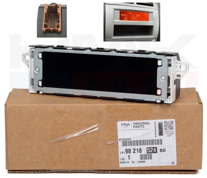 Keskkonsooli näidikuplokk OEM Citroen/Peugeot