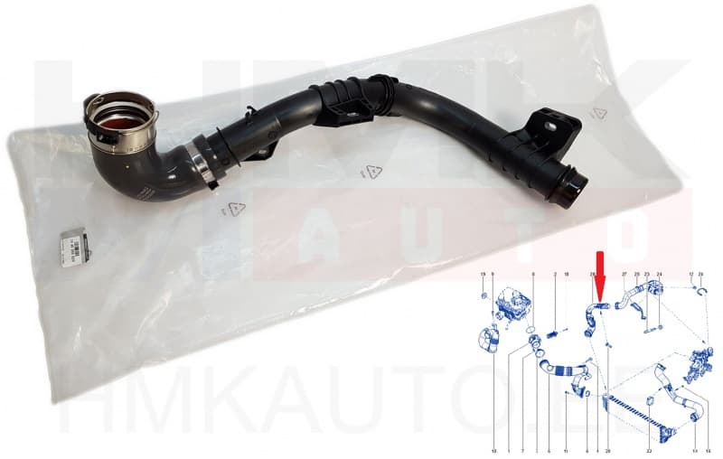 Turbo õhutoru OEM Renault Master 2,3DCI 2019-