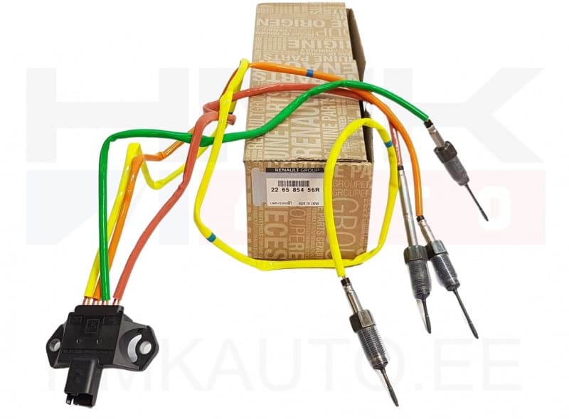 Väljalaskegaaside temperatuuri andurite komplekt OEM Renault Master 2,3DCi (M9T-716)