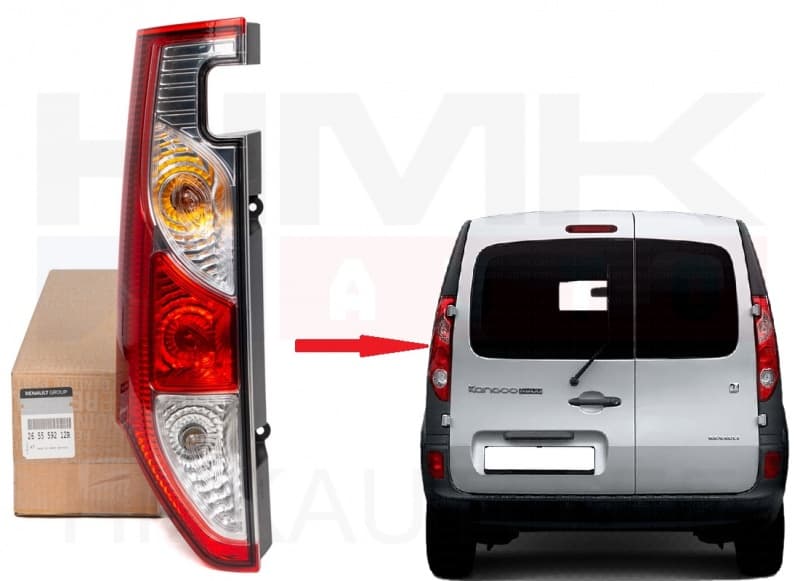 Tagatuli vasak OEM Renault Kangoo II