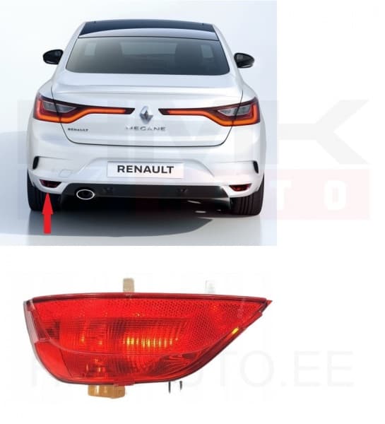Udutuli tagumine vasak OEM Renault Megane IV