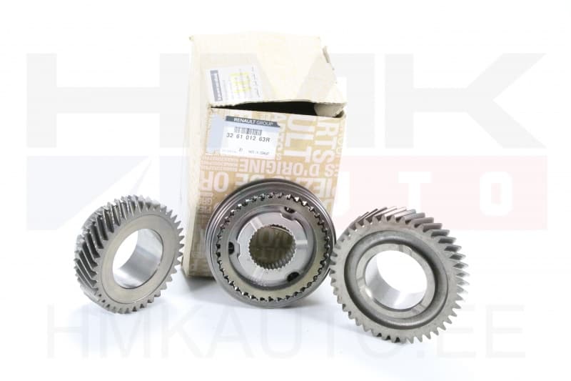 Sünkronisaatori komplekt koos hammasratastega (3-4 käik) OEM Renault PF6  37/43h.