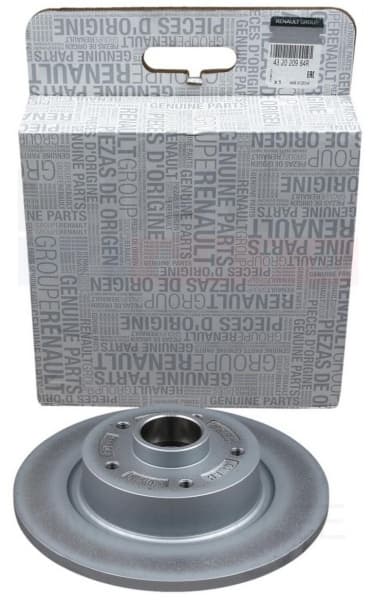 Piduriketas tagumine, laagriga OEM Renault Scenic III