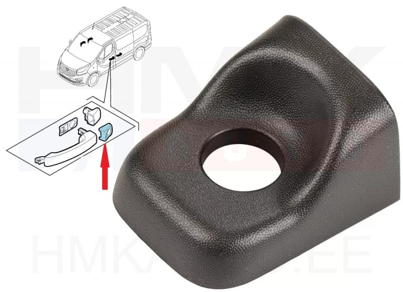 Ukselingi lukusüdamiku kate OEM Renault Trafic 2016-