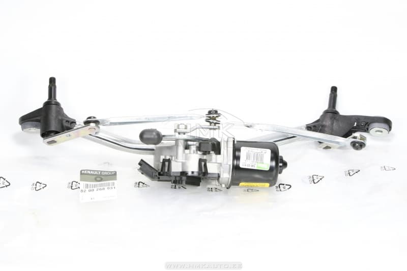 Klaasipühkijate hoovastik koos mootoriga OEM Renault Clio III