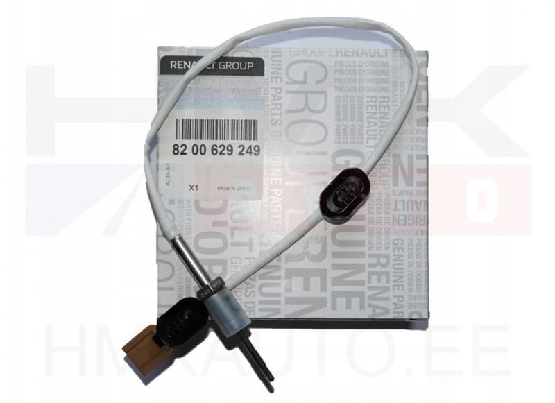 Väljalaskegaaside temperatuuri andur OEM Renault 2,2DCI/2,5DCI (pruun pistik)