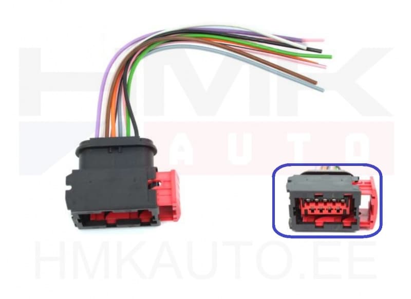 Roolivõimendi pistik juhtmetega Renault  9-klemmi