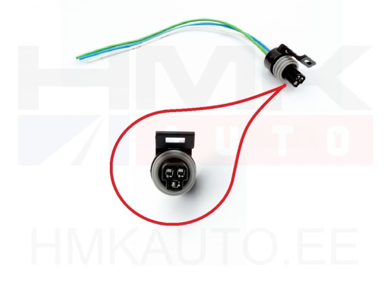 SOODUS!!! Konditsioneeri rõhuandur pistik juhtmetega Renault/Dacia  3-klemmi