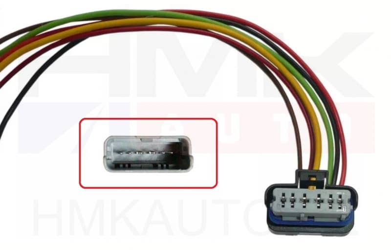 Drosselklapi pistik juhtmetega Renault Laguna II 6-klemmi