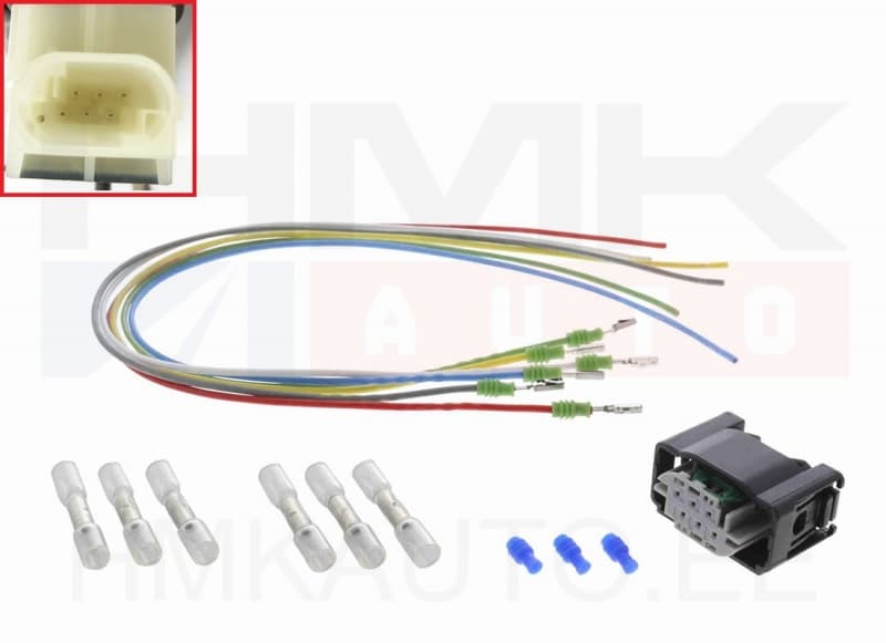 Kõrgusanduri pistik juhtmetega Renault,MB,VAG,FORD 6-klemmi