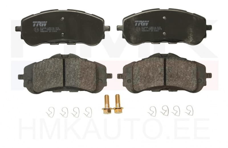 Piduriklotside komplekt eesmine Citroen Berlingo / Peugeot Partner 2018-, 308 II