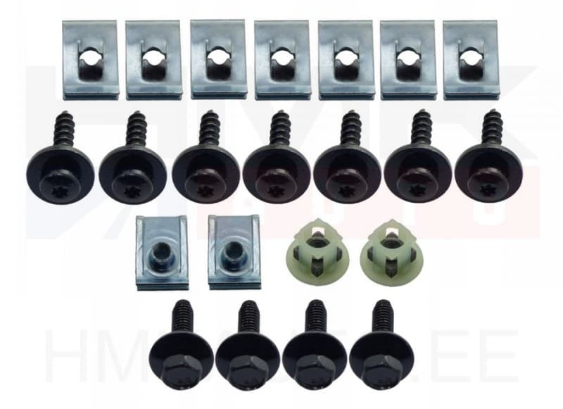 Stange aluskatte kinnituskomplekt Citroen C4/Peugeot 208