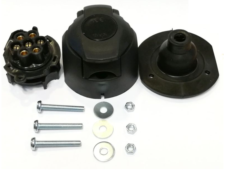 Haagise pistikupesa autole 7-pin