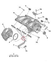 Sisselaskekollektori tihendikomplekt OEM Citroen/Peugeot EP6