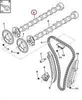 Nukkvõll väljalase OEM Jumper/Boxer/Ducato 2,2HDI 2006-