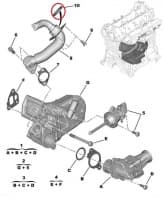 EGR toru tihend OEM Citroen Nemo/Peugeot Bipper 1,3HDI