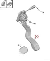 Elektriline gaasipedaal OEM Citroen C4/Peugeot 307
